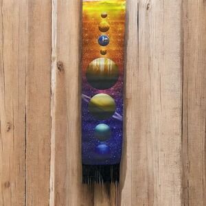 Solar System Planet Alignment Tapestry